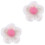 2Pièces Boules En Laine Feutrée Blanches DIY Décoration Épingle 3