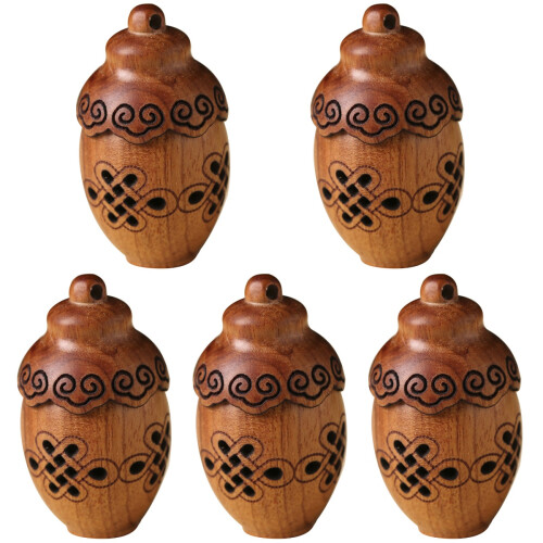 5Pièces Flacons Bois DIY Diffuseur Senteurs Maison Appartement
