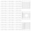 600Pièces Supports Blancs Pour LED - Clips Fixation Résistants 10