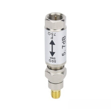 SMA Female to F Male Coaxial Adapter 0-3GHz Connector 50-75 Ohm Impedance Converter for Antenna TV Satellite Test