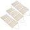 3Pièces Plaques En Bois Non Finies Pour Décorations DIY 8