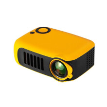 Miniproyector LED 3D para Cine en Casa, TV BOX Portátil con Puerto HD Inteligente, 1080P 4K, Enchufe Estadounidense