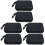 6Pièces De Rangement Noir Pour Câbles USB Et Écouteurs À 2