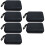6Pièces De Rangement Noir Pour Câbles USB Et Écouteurs À 7