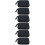 6Pièces De Rangement Noir Pour Câbles USB Et Écouteurs À 8