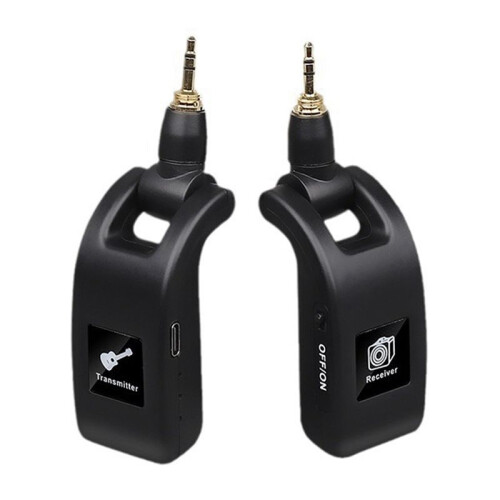 Trådlöst Gitarrsystem Ljud Digital Gitarrsändarmottagare Inbyggt Uppladdningsbart Batteri för Elgitarrbas