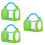 3Pièces Boîte De Visionnage Insectes Durable Cage Vert Clair 7