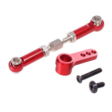Metal Steering Gear Lever & Steering Gear Arm for MJX 1/16 16207 16208 16209 16210 H16 RC Car Upgrade Parts