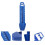 2Pièces Thermomètres Plastique Flottants Bleu 8