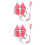 2St Reflecterende Veiligheidstuig Roze En Peuters 7