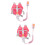 2St Reflecterende Veiligheidstuig Roze En Peuters 9