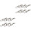 80Pièces Connecteurs Rotation Large Angle En Métal Pour En 3