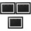 3St Duurzaam Display Frame Zwart Hout 4