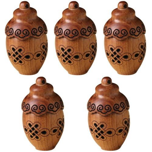 5Pièces Flacons Bois DIY Diffuseur Senteurs Maison Appartement 1
