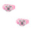 2Pièces Sportives Enfants Rose LED Étanches 8