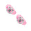 2Pièces Sportives Enfants Rose LED Étanches 9