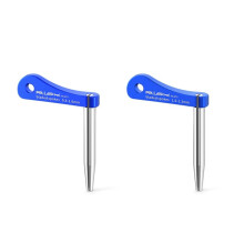 RISK Chiave di Riparazione per Raggi per Bicicletta da Strada 0,8-1,0 mm/1,0-1,3 mm Strumento di Riparazione per Raggi Piatti per Strumenti di