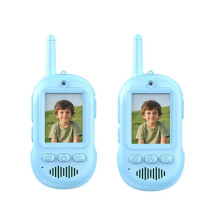 Kids Video Walkie Talkie with 2.0 Inch Screen Rechargeable One-Click Intercom Toys for Kids Outdoor , Camping
