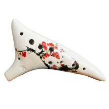 12 Buracos Ocarina Médio C Chave Iniciante 12 Buracos Entrada AC Flauta Wintersweet