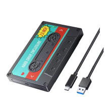 2.5'' Inch Hard Drive Enclosure USB C  III Classic SSD HDD External Case Storage Box Shockproof for PC Laptop Type C