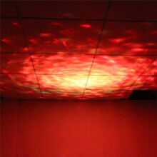 Luz de Fiesta LED Proyector de Olas Oceánicas Estrelladas Luz Nocturna Control de Sonido Atmósfera Luz Colorida Llena de Luz Nocturna de Estrellas