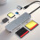 5 in 1 Multi Memory Card Reader Type-C and USB A CFast+XD+CF++TF Reader Memory Card Adapter for Windows XP/7  OS 5
