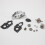 R2 Light Performance Gearbox for SCX10 Chassis DIY Axle LCG Models High Strength Alloy 8