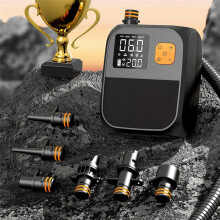 Pompe à Air Électrique Portable 80 W 8 000 MAh, Gonfleur de Batterie pour Planches à Pagaie, Bateaux et Kayaks, Sac Régulier