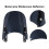 Motorcycle Windscreen Deflector for Hunter 350 2022-2024 Gray PC Iron 5