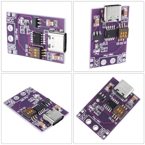 Type-C QC AFC PD2.0 PD3.0 to  Spoof Scam Fast Charge Trigger Detector USB-PD Notebook Power Supply Change Board Module 1