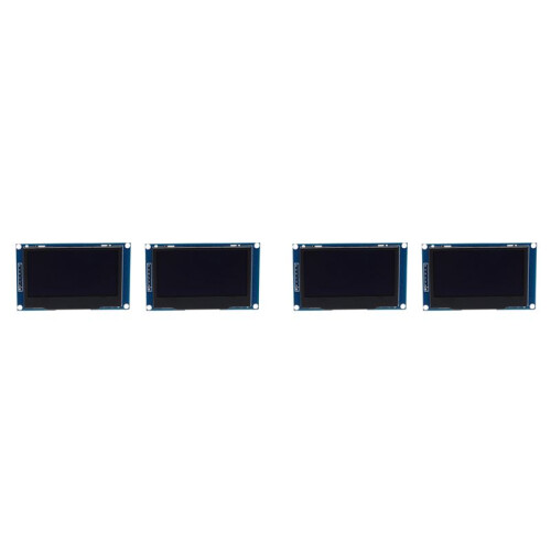 4X Module D'écran LCD D'Affichage OLED de 2,42 Pouces 128X64 SPI/IIC Interface SSD1309 Affichage Blanc