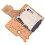 6X Micro- TF Card Slot Socket Board Replacement for   Game Console Card Reader Slot Socket 5
