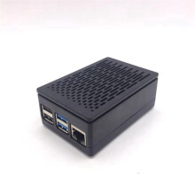 4X for Raspberry Pi 4 Case Shell Box Enclosure Installable Cool Fan Aluminum HeatSink Enclosure for Raspberry Pi 4B