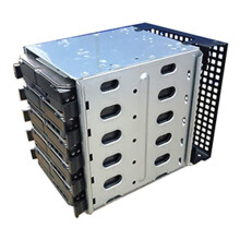 2X 5,25 Polegadas um 5 x 3,5 Polegadas HDD Cage Rack Gabinete de Disco Rígido Bandeja de Disco Rígido Adaptador Caddy