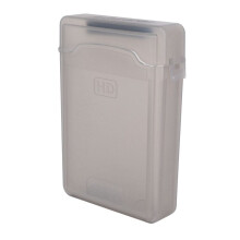 20Pcs 3.5 Inch IDE HDD Hard Drive Disk Plastic Storage Box Case Enclosure Cover Gray
