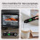 Dual Probes Meat Thermometer 16x3.5x2 cm Red 4