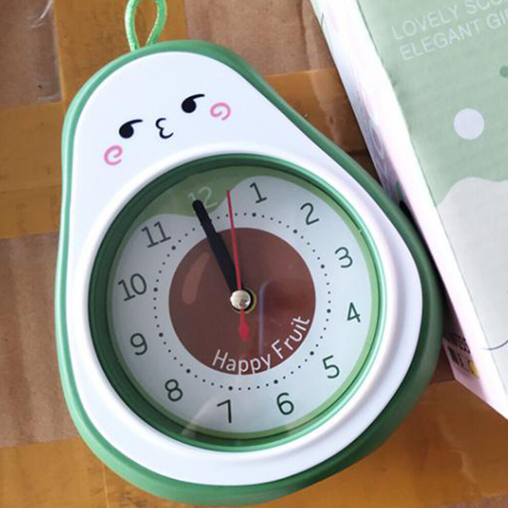 Avocado Cartoon Alarm Clock 165 g 11.5x5.5x15.5 cm