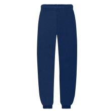 (14-15 Years, Navy) Fruit of the Loom Childrens/Kids Elasticated Cuff Classic Jogging Bottoms