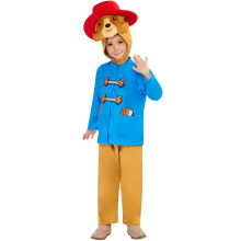 (5-6 Years, Multicoloured) Paddington Bear Childrens/Kids Costume Set