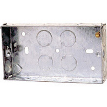 Dencon 2 Gang Metal Box (Pack of 10)
