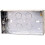 Dencon 2 Gang Metal Box (Pack of 10) 1