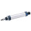 MAL/20mm Bore Pneumatic  Cylinder 200mm Stroke Single Lever Pneumatic Air Cylinder 3