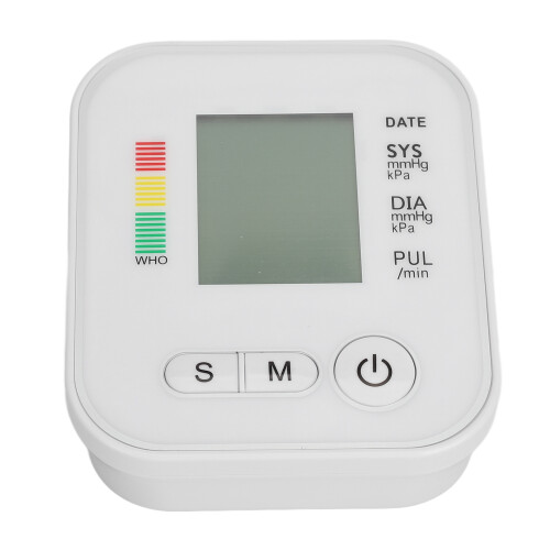 Monitor della pressione sanguigna al braccio ad alta precisione, doppio alimentatore, materiale ABS 2