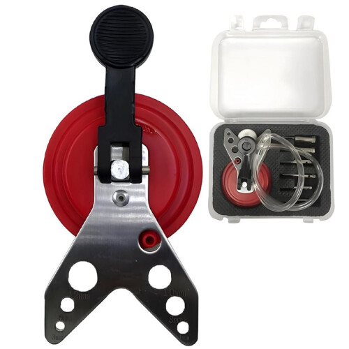 Tile Drillinghelper,Tile Glass Openings Locator,Glass Ceramic Stone Tile Hole Locator, with Multiple Adapters 1