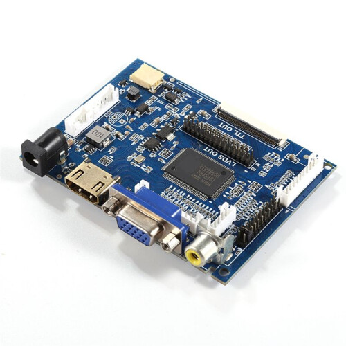 Adapter Board Module 7-8 Inch LCD 50PIN Universal AT070TN90/92/94 Driver Board -Compatible Projection Module 1