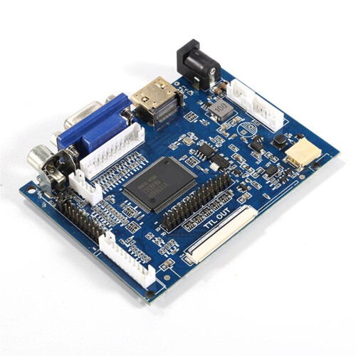 Adapter Board Module 7-8 Inch LCD 50PIN Universal AT070TN90/92/94 Driver Board -Compatible Projection Module 2