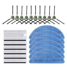 Pour M201 U180 M571 M200 M500 M501 M520 T700 T800 Pièces D'Aspirateur Robot Tampons de Vadrouille Filtres HEPA Brosses Latérales