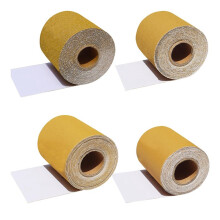 Total 20 Yards Long Continuous Roll Kit - 80 120 220 320 Grit PSA Longboard Sandpaper, 2-3/4inch Wide 4PCS