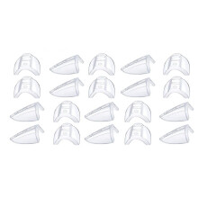 10Pairs Safety Eye Glasses Side Slip Clear Side Shield for Safety Glasses Fits Less Than 12 mm Eyeglasses
