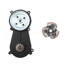 14T Motocyklowa Skrzynia Biegów z Dzwonkiem Sprzęgła i Zamiennikiem Sprzęgła do 47cc 49cc  Pocket Quad Dirt Bike ATV